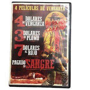 DVD- PAGADO EN SANGRE 4 PELICULAS DE VENGANZA